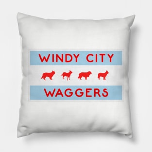 Windy City Waggers Pillow