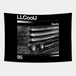 Radio - LL Cool J - Artwork 90's Design Tapestry