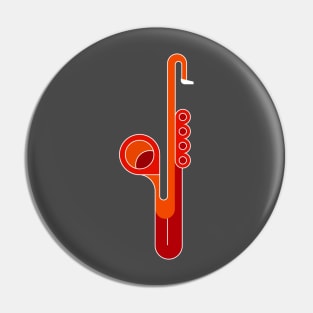 Sonokinetic Saxophone Pin