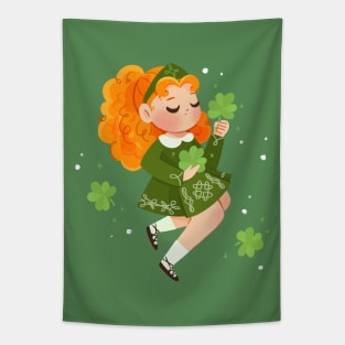 Irish dancer Tapestry