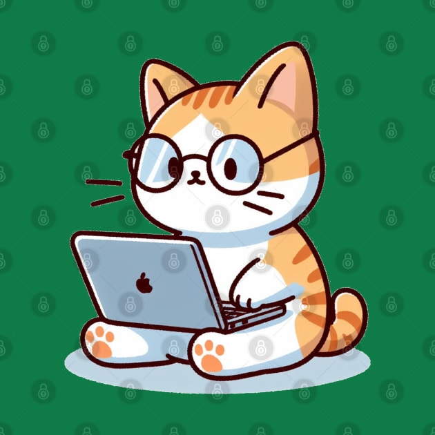 Working cat by NeneTees