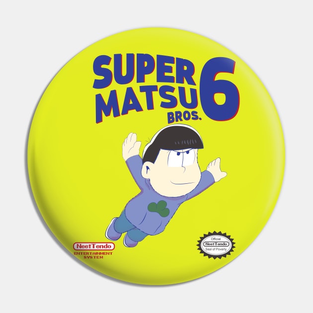 Super Matsu Bros 6 Karamatsu Pin by yashanyu1