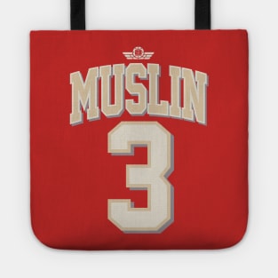 Retro Jersey Muslin Sneaker Art Tote