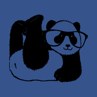 panda wearing glasses 1 T-Shirt
