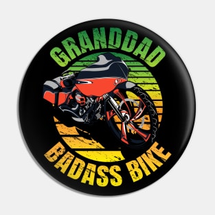 Granddad bass bike, cool biker granddad, biker granddad Pin