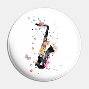 Saxophone Pin