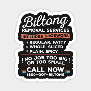 Biltong Removal Services South Africa Braai Magnet