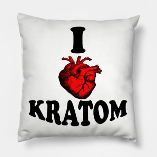 I Love Kratom Pillow