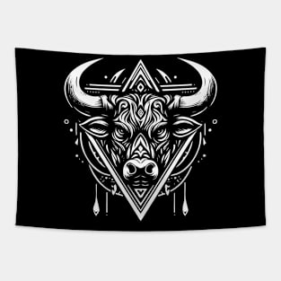 Taurus zodiac sign Tapestry