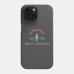 Catching Waves at Great Yarmouth Phone Case