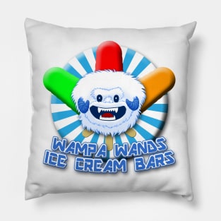 Wampa Wands Ice Cream Bars Pillow