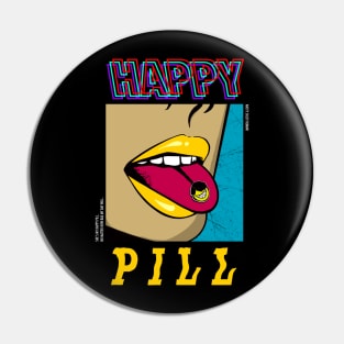 Happy Pill Pin