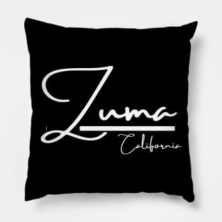 Zuma Beach California Pillow