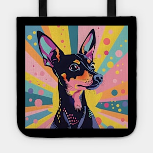 Manchester Terrier in 70's Tote