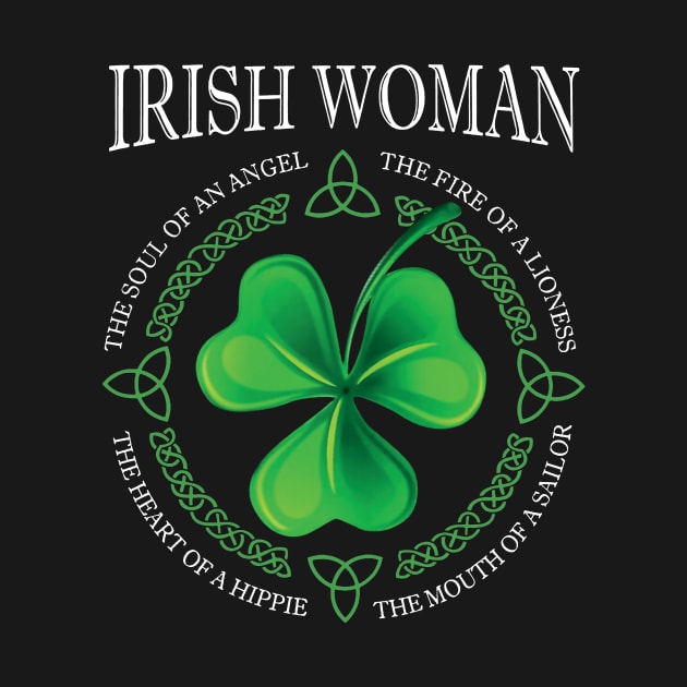 Irish Woman The Soul Of An Angel The Fire of A Lioness by ladonna marchand