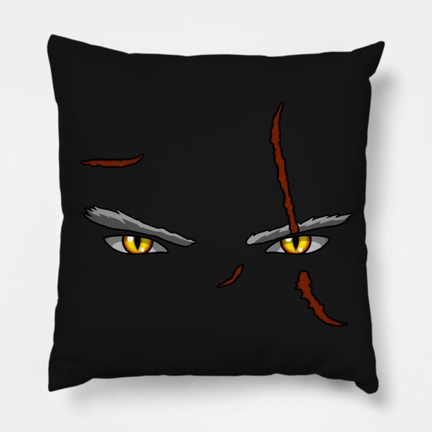 Thousand Hunt Stare Pillow by CCDesign