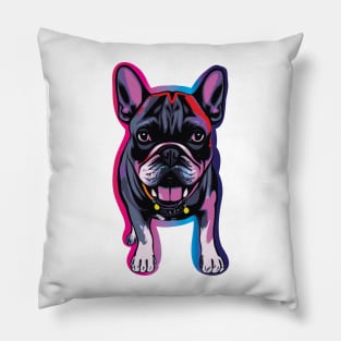 Frenchie Toon Pillow