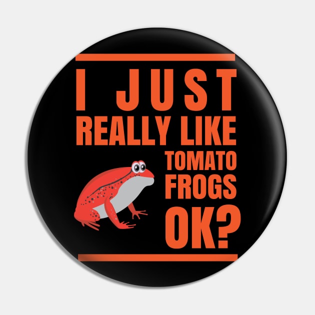 I JUST REALLY LIKE TOMATO FROGS OKAY Pin by Lin Watchorn 