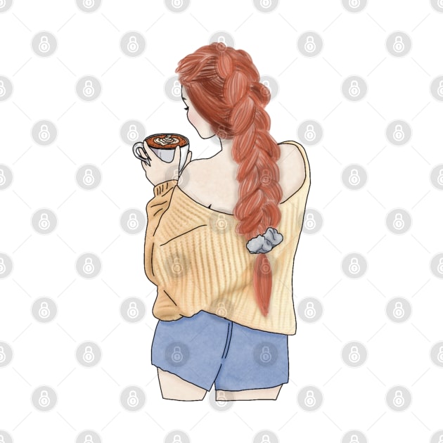 Coffee girl (2) by piscoletters