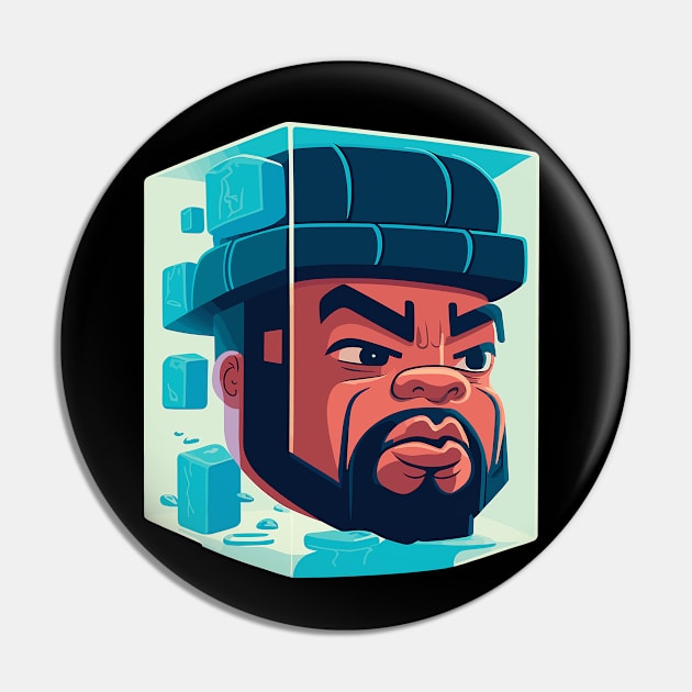 Ice Cube Pin by DankFutura