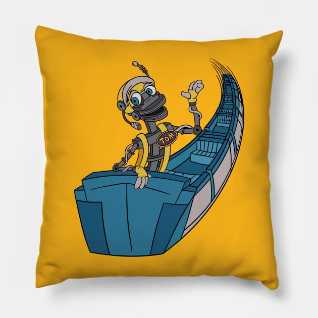 WDW50 No.12 Pillow by Legend of Louis Design Co.