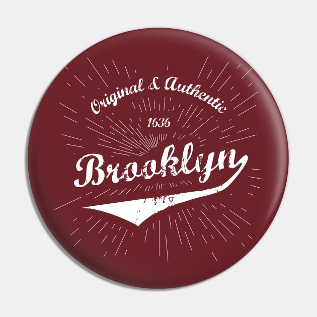 Original Brooklyn, NYC Shirt Pin by Teevolution