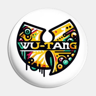 wutang T-shirt Pin