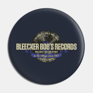 Bleecker Bob's Records Pin