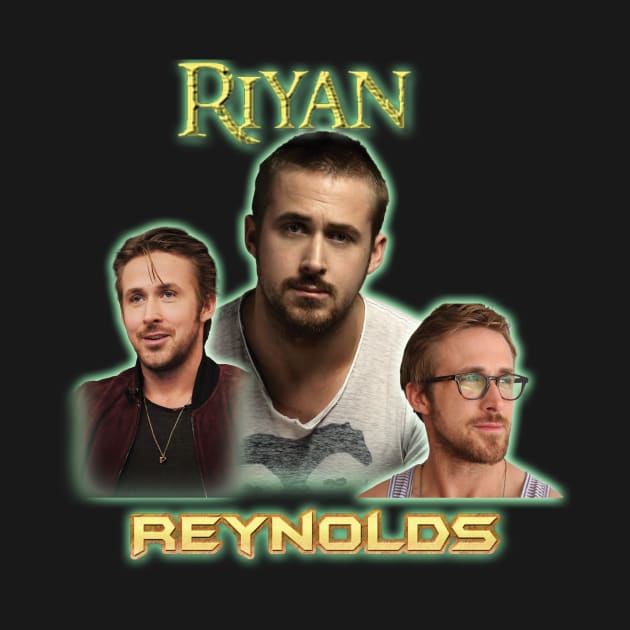 The Two Ryans: Get Your Hands on Our Cursed and Funny T-Shirt Prints Featuring Ryan Reynolds and Ryan Gosling! by Cool Art Clothing