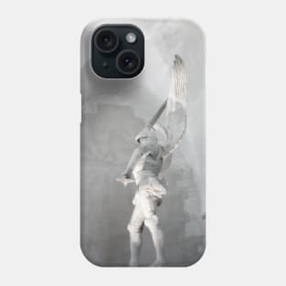 St. Michel fighting the dragon Phone Case