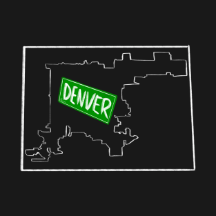 Denver City Limits in Chalk T-Shirt