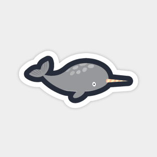 Cute narwhals Magnet