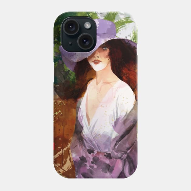 Modella Phone Case by Andreuccetti Art