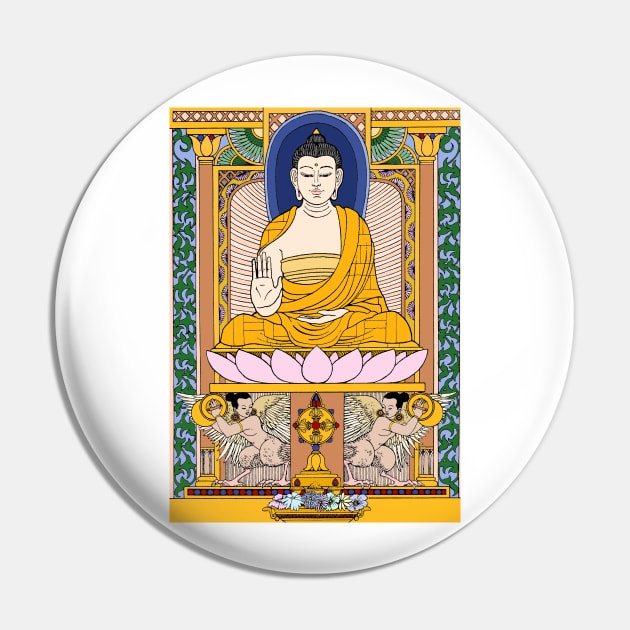 Buddha Pin by pandascool