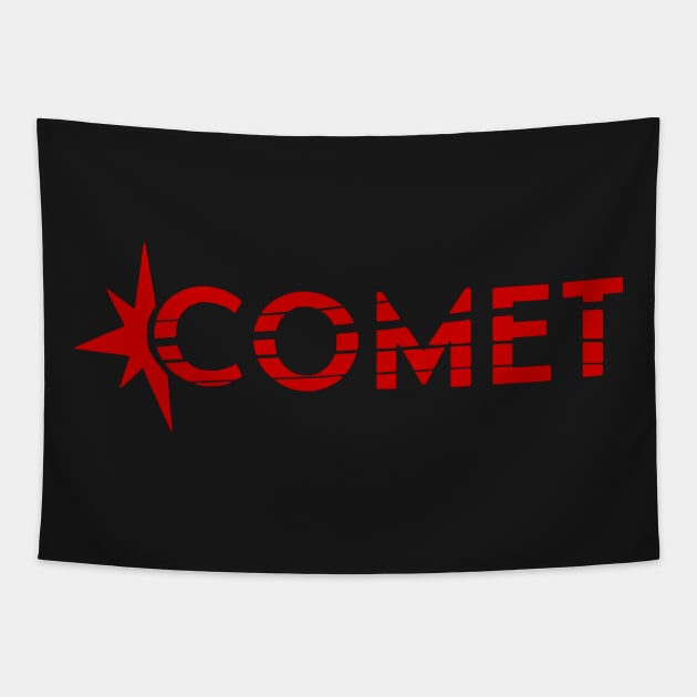 Comet Re-Launch Tapestry by klance