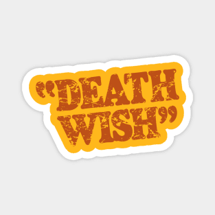 Death Wish – Poster Title (distressed) Magnet