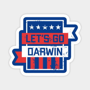 Let's Go Darwin Magnet