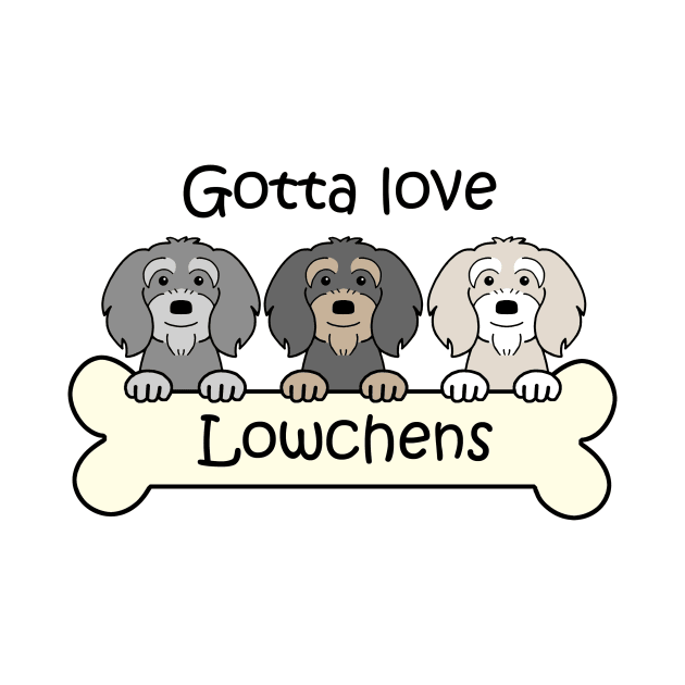 Gotta Love Lowchens by AnitaValle