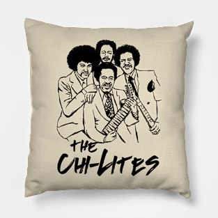 The chi lites Pillow