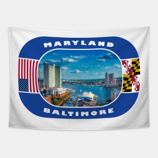 Maryland, Baltimore City, USA Tapestry