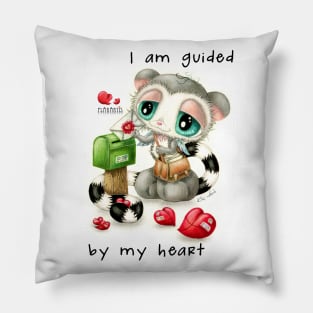 I am guided by my heart Pillow