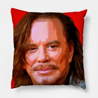 mickey rourke Pillow