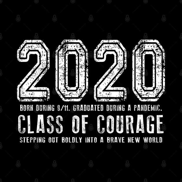 2020 Class of Courage - White by Jitterfly