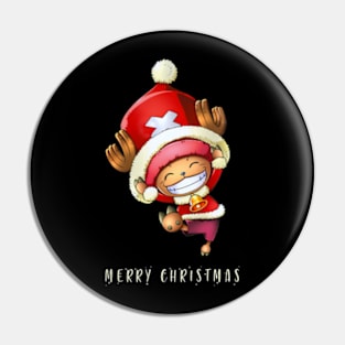 Santa Chopper Pin