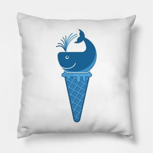 The whale of an ice cream Pillow