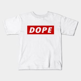 most dope kid logo