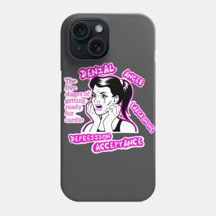 fitness girl, gym girl, fitness, weightlifting women Phone Case