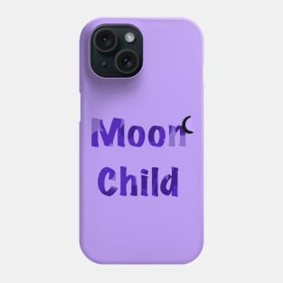 Moon Child with Two Moons Phone Case