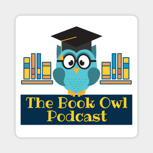 Book Owl Logo 2 Magnet