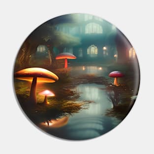 Mushrooms Pin